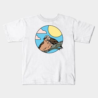 Mourning Doves Kids T-Shirt